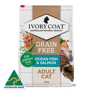 Ivory Coat 貓糧 貓乾糧推薦：Ivory Coat 貓糧 深海魚和三文魚成貓配方 4kg (新配方) (ICF4K)