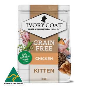 Ivory Coat 貓糧 貓乾糧推薦：Ivory Coat 貓糧 雞肉亞麻籽幼貓配方 2kg (新配方) (IKC2K)