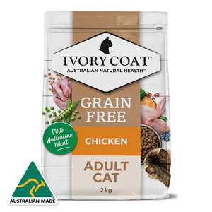 Ivory Coat 貓糧 貓乾糧推薦：Ivory Coat 貓糧 雞肉亞麻籽成貓配方 2kg (新配方) (ICC2K)