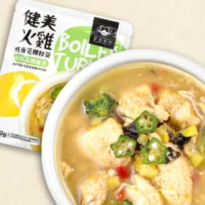 汪喵星球 狗罐頭 汪喵星球 DogCatStar 狗狗 90%鮮肉主食餐包 健美火雞餐 150g (PK142)