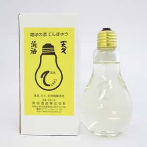 其他清酒 清酒 高垣酒造場 電球之酒 180ml (黃)