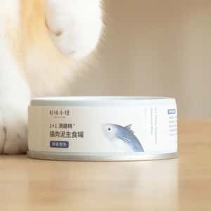 好味小姐 貓罐頭 好味小姐 1+1滴雞精貓肉泥主食罐 鮮香鰹魚 80g