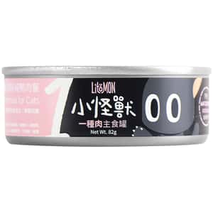 怪獸部落 貓罐頭 怪獸部落 1種肉貓主食罐 純鴨肉 82g (A001)