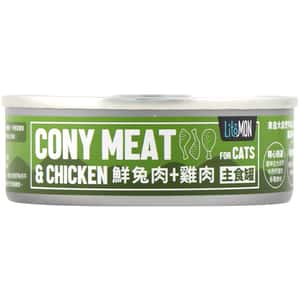 怪獸部落 貓罐頭 怪獸部落 野味貓主食罐 兔肉雞肉 82g (A012)