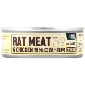 怪獸部落 貓罐頭 怪獸部落 野味貓主食罐 白鼠雞肉 82g (A039)