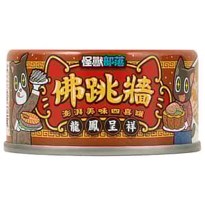 怪獸部落 貓罐頭 怪獸部落 貓犬副食罐 佛跳牆 龍鳳呈祥 80g (C333)