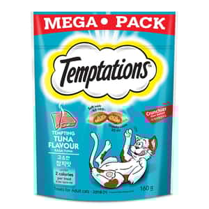 Temptations 貓零食 Temptations 貓零食 香誘吞拿魚/鮮鮪口味 160g (10403578)