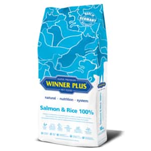 WINNER PLUS 狗糧 WINNER PLUS 狗糧 成犬配方 三文魚及大米 3kg x 4包 (15103)