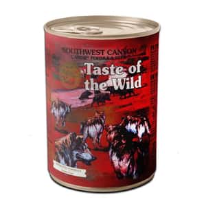 Taste of the Wild 狗罐頭 狗濕糧推薦：Taste of the Wild 狗罐頭 無穀物主食罐 湯汁燉牛肉粒 390g (90301338)