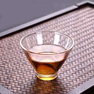 酒品配件 Accessories推薦：日式清酒杯 透明無紋 2個入 透明斗笠