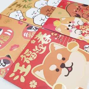 富士狗狗 龍年限定 賀年利是封 1套4個 (圖片3)