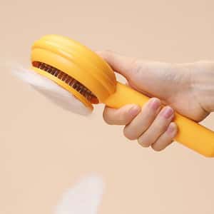 皮膚毛髮護理 清潔美容用品 一推除廢毛 用具嚴選 寵物按摩梳毛器 顏色隨機