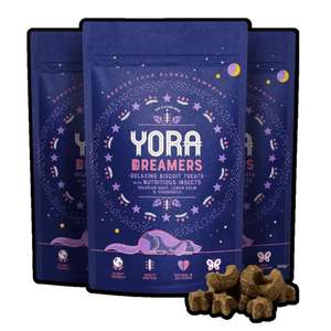 YORA 狗零食推薦：YORA 狗夢想家小食 昆蟲單一蛋白 40g (P00125)