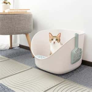 汪喵星球 DogCatStar 專利小白鯨砂盆 湖水藍 (49.5*41.5*35cm) (GC888) (圖片3)