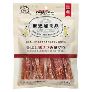 DoggyMan 狗零食 DoggyMan 日本狗零食 無添加良品 雞肉幼條 120g
