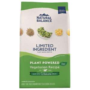 Natural Balance雪山 狗糧推薦：Natural Balance 狗糧 L.I.D. 純素成犬配方 24lb (14496)