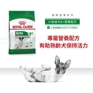 Royal Canin 狗糧 法國皇家狗糧 健康營養系列 小型成犬8+營養配方 小型老犬糧 8+ SPR27 8kg (圖片4)