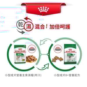 Royal Canin 狗糧 法國皇家狗糧 健康營養系列 小型成犬8+營養配方 小型老犬糧 8+ SPR27 8kg (圖片8)