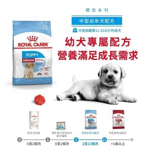 Royal Canin 狗糧 法國皇家狗糧 健康營養系列 中型幼犬營養配方 中型幼犬糧 AM32 15kg (3003150011) (圖片6)