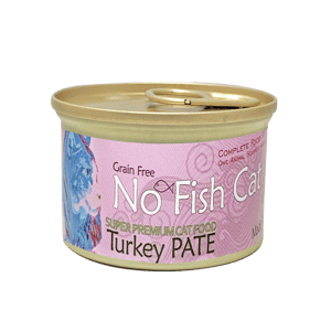 No Fish Cat 貓罐頭 No Fish Cat不吃魚的貓 貓罐頭 主食罐 火雞肉醬 85g (NFC85TU)