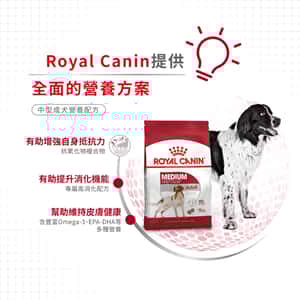 Royal Canin 狗糧 法國皇家狗糧 中型成犬營養配方 M25 15kg (圖片4)