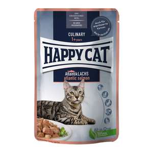 Happy Cat 貓罐頭 貓濕糧推薦：Happy Cat 貓濕糧 三文魚 85g (70618)