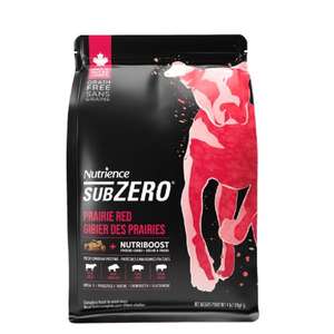 Nutrience 狗糧推薦：Nutrience SUBZERO 無穀物狗糧 全犬配方 凍乾脫水鮮牛肝配紅肉及海魚 22lbs 10kg (D6213)