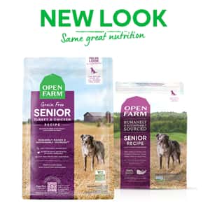 Open Farm 狗糧 Open Farm 無穀物狗糧 老犬配方 火雞走地雞 22lb (OFSE-22D)