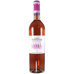 法國紅酒 紅酒 Chateau Fonfroide Rose Bordeaux 法國科達玫瑰紅酒 750ml