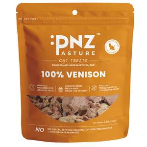 PNZ 貓零食 寵物零食推薦：PNZ 牧埸滋味 貓零食 凍乾鹿肉 50g (1003005)