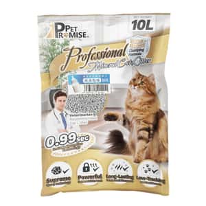 Pet Promise毛孩承諾 高級 礦物貓砂 爽身粉味 10L - 原裝行貨 (圖片3)