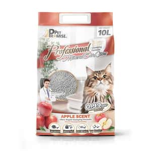 礦物貓砂 Pet Promise毛孩承諾 高級 礦物貓砂 蘋果味 10L - 原裝行貨