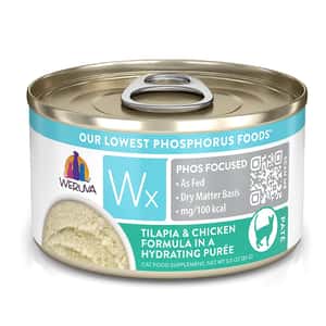 WeRuVa 貓罐頭 WeRuVa 貓罐頭 主食罐 Wx Phos Focused 系列 魚湯、吳郭魚、雞肉泥 3oz (003159)