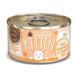 WeRuVa 貓罐頭 WeRuVa 貓罐頭 主食罐 幼貓魚湯、吞拿魚、三文魚泥 3oz (003165)