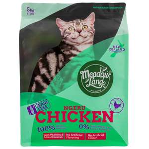 Meadowland 貓糧 貓乾糧推薦：Meadowland 貓糧 美體配方 雞肉 5kg (MCC014C)