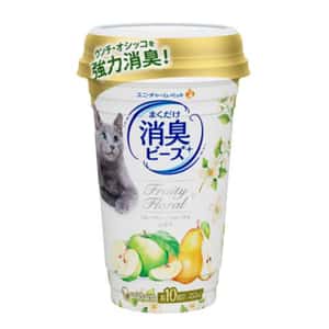 貓砂盆用消臭用品 Unicharm 日本芳香消臭珠 清甜花果香 450ml (ucd6)