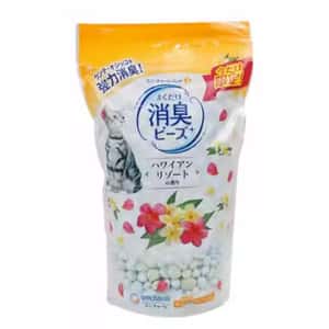 貓砂盆用消臭用品 Unicharm 日本芳香消臭珠 夏威夷 袋裝 900ml (ucd5)