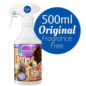 Bioion 貓犬用清潔美容用品推薦：bioion 寵物全天然萬能離子水 無味 500ml (bo2a)