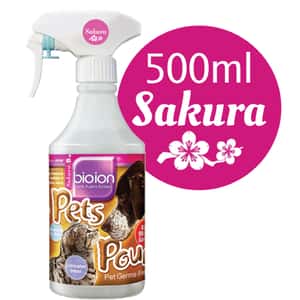 皮膚毛髮護理 清潔美容用品 bioion 寵物全天然萬能離子水 櫻花 500ml (bo2c)