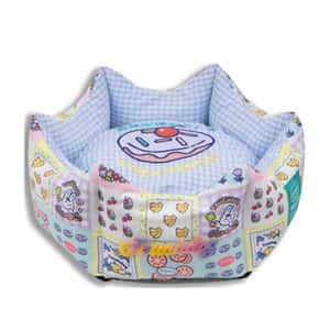 TOUCHDOG TOUCHDOG 寵物床墊 香草派皇冠窩 藍色 55x55x22cm (TDBE0203B)