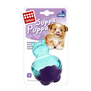 GiGwi 狗玩具推薦：GiGwi Suppa Puppa幼⽝系列 Q仔⼩熊 (6708)