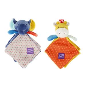 GIGWI 狗玩具 GiGwi Suppa Puppa幼犬系列 響紙⼿帕 象 (8233)