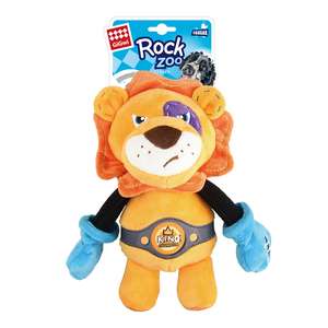 GiGwi 狗玩具推薦：GiGwi Rock Zoo拳擊手系列 金牌獅子 (6778)