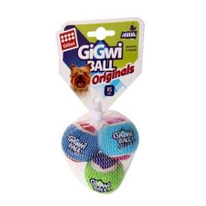 GiGwi 狗玩具推薦：GiGwi G-Ball網球系列 3個裝 S (6119)