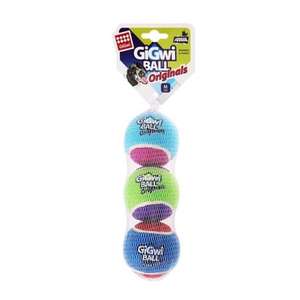 GiGwi 狗玩具推薦：GiGwi G-Ball網球系列 3個裝 M (6118)
