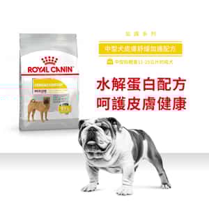 Royal Canin 法國皇家 狗糧 Royal Canin 狗糧 法國皇家狗糧 中型犬皮膚舒緩加護配方 DCME 12kg (3053000)