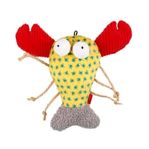 其他 貓玩具 GiGwi Catch & Scratch貓草抱枕 響紙⿓蝦/魚/響紙小蟹 (款式隨機)