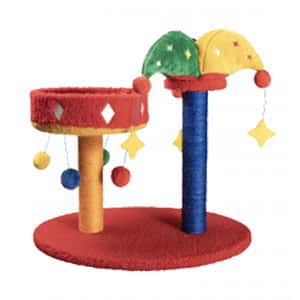 PETSVILLE ⼩醜帽帽抓柱窩 66x62cm (P2320302C) (圖片3)