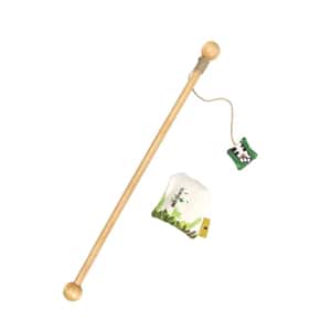 PETSVILLE 貓玩具推薦：PETSVILLE 薄荷茶包逗貓棒 (P2020302B)