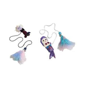 逗貓棒 貓玩具 PETSVILLE 指尖律動鈴鐺遛貓繩 童話款 (P2120301B)